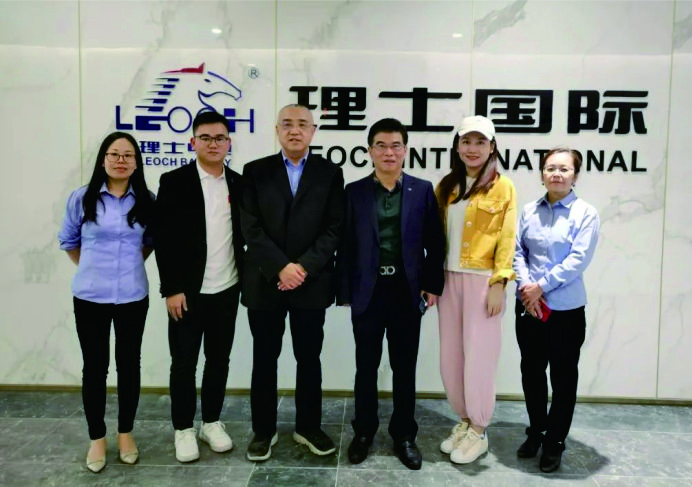 廣東高科技產業商會會長王理宗蒞臨理士蓄電池調研